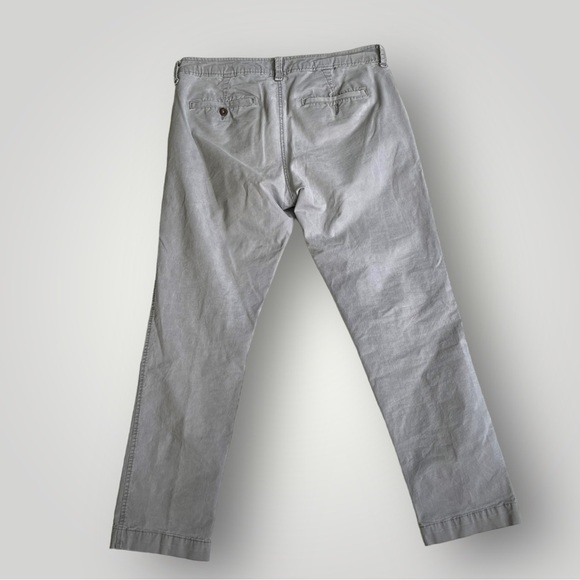 Aeropostale Slim Straight Gray Khaki/Chinos Pants - Picture 12 of 16